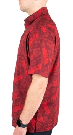 LA Police Gear Fire Tactical Tiki™ Short Sleeve Button Up Shirt -Vanguard Uniforms la police gear fire tactical tiki short sleeve button up shirt ssbu fire 85029.1660157636