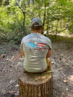 LA Police Gear Living Free T-Shirt -Vanguard Uniforms la police gear living free t shirt livingfree 42799.1691906728