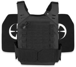 LA Police Gear LVPC Plate Carrier + 2 Level IV Plates Kit -Vanguard Uniforms la police gear lvpc plate carrier 2 level iv plates kit lvpc bundle 11070.1675300185