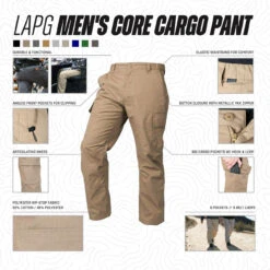 LA Police Gear Men's Core Cargo Pant -Vanguard Uniforms la police gear mens core cargo pant btp9001 18151.1648132356