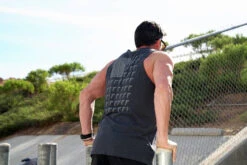 LA Police Gear Men's Grenade Flag Tank Top -Vanguard Uniforms la police gear mens grenade flag tank top tank grenade 03496.1601512741