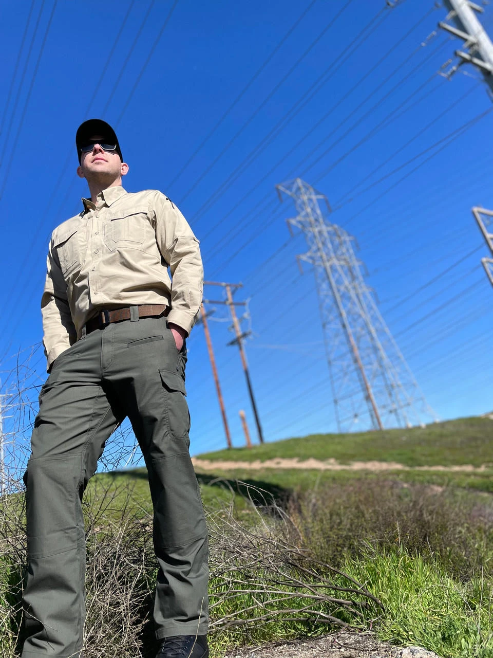 LA Police Gear Men's Long Sleeve Battle Rattle Stretch Field Shirt 8 LA Police Gear Men's Long Sleeve Battle Rattle Stretch Field Shirt - Image 6