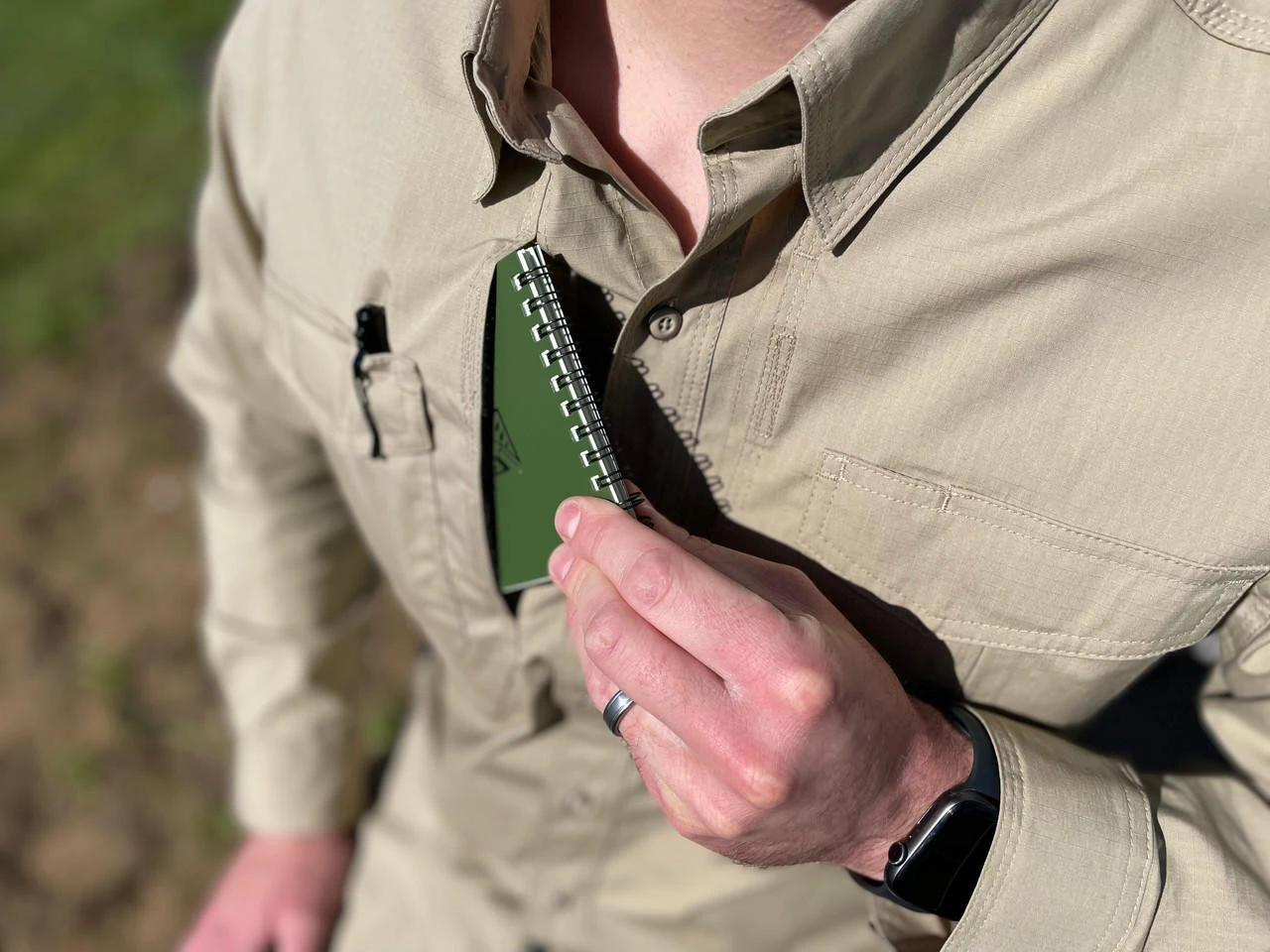 LA Police Gear Men's Long Sleeve Battle Rattle Stretch Field Shirt 6 LA Police Gear Men's Long Sleeve Battle Rattle Stretch Field Shirt - Image 4