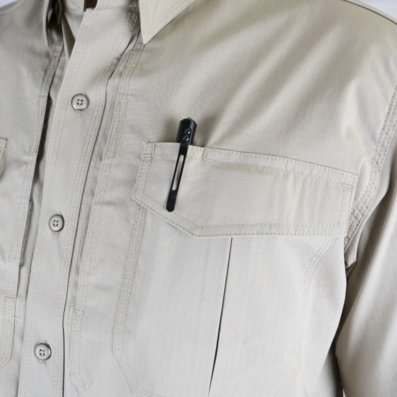 LA Police Gear Men's Long Sleeve Battle Rattle Stretch Field Shirt 10 LA Police Gear Men's Long Sleeve Battle Rattle Stretch Field Shirt - Image 8