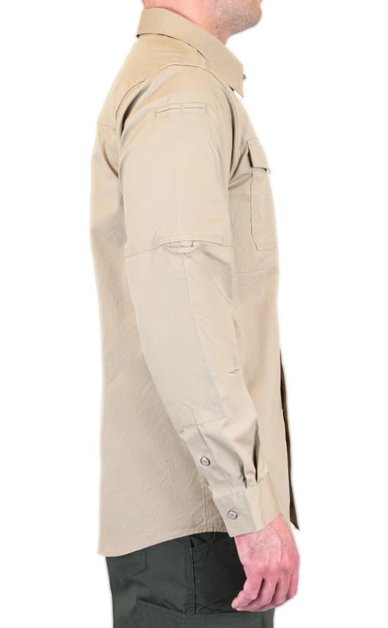 LA Police Gear Men's Long Sleeve Battle Rattle Stretch Field Shirt 18 LA Police Gear Men's Long Sleeve Battle Rattle Stretch Field Shirt - Image 16