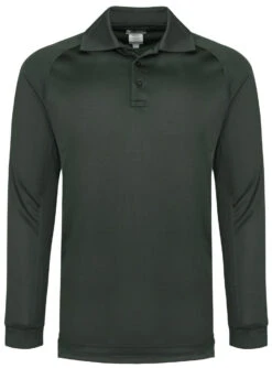 LA Police Gear Men's Long Sleeve Operator Tact Performance Polo -Vanguard Uniforms la police gear mens long sleeve operator tact performance polo pps2011ls 45027.1637562989