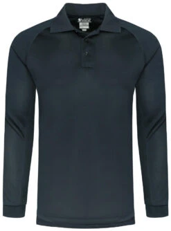 LA Police Gear Men's Long Sleeve Operator Tact Performance Polo -Vanguard Uniforms la police gear mens long sleeve operator tact performance polo pps2011ls 89409.1637562982