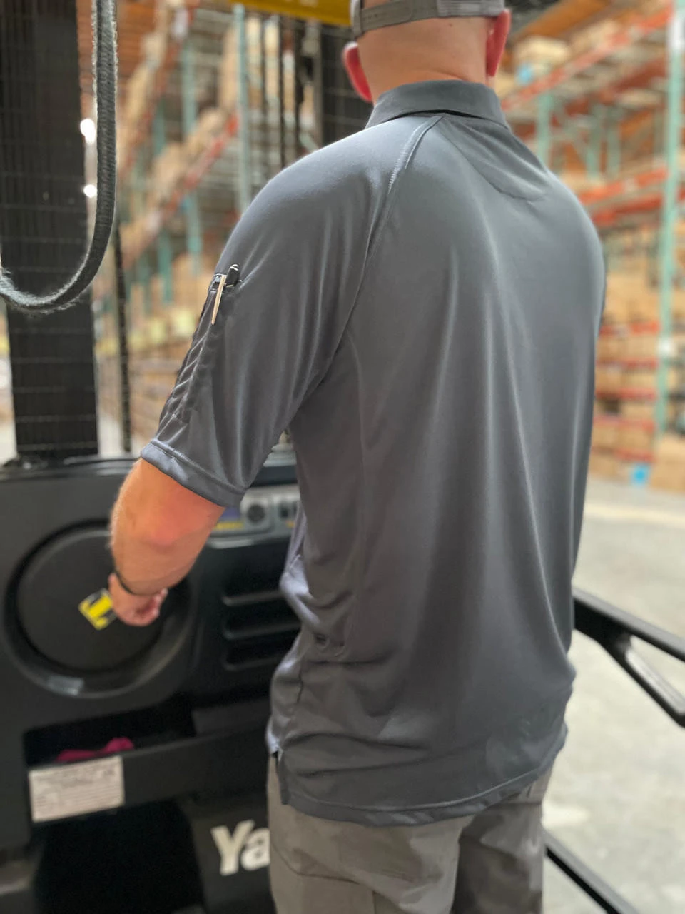 LA Police Gear Men's Operator Tact Performance Polo 5 LA Police Gear Men's Operator Tact Performance Polo - Image 4