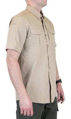 LA Police Gear Men's Short Sleeve Battle Rattle Stretch Field Shirt -Vanguard Uniforms la police gear mens short sleeve battle rattle stretch field shirt ssbrfs 71571.1683949901