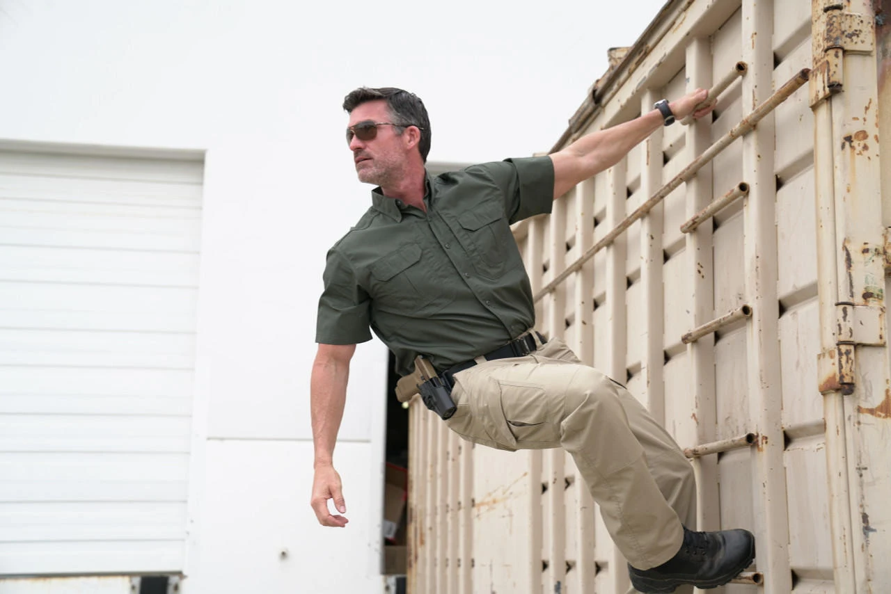 LA Police Gear Men's Short Sleeve Tactical Field Shirt 2.0 8 LA Police Gear Men's Short Sleeve Tactical Field Shirt 2.0 - Image 6