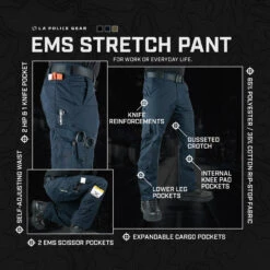 LAPolice Gear Men's Stretch EMS Pants -Vanguard Uniforms la police gear mens stretch ems pants ems pant 76432.1686631769