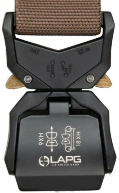 LA Police Gear MTB Tactical Belt With Metal Tac Buckle -Vanguard Uniforms la police gear mtb tactical belt with metal tac buckle gl nytac2 20695.1639497208