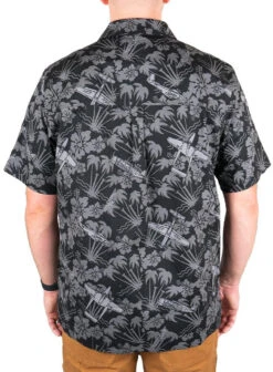 LA Police Gear Plane Tactical Tiki™ Short Sleeve Button Up Shirt -Vanguard Uniforms la police gear plane tactical tiki short sleeve button up shirt ssbu plane 17260.1660157628