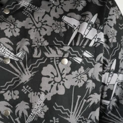 LA Police Gear Plane Tactical Tiki™ Short Sleeve Button Up Shirt -Vanguard Uniforms la police gear plane tactical tiki short sleeve button up shirt ssbu plane 17493.1660157657