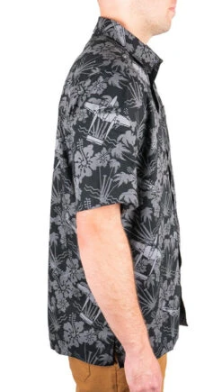 LA Police Gear Plane Tactical Tiki™ Short Sleeve Button Up Shirt -Vanguard Uniforms la police gear plane tactical tiki short sleeve button up shirt ssbu plane 17757.1660157675