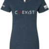 LA Police Gear Women's Coexist T-Shirt -Vanguard Uniforms la police gear womens coexist t shirt wcoexisttee 10024.1608855514