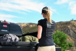 LA Police Gear Women's Grenade Flag Tee -Vanguard Uniforms la police gear womens grenade flag tee wgrenadeflag 25819.1609375953