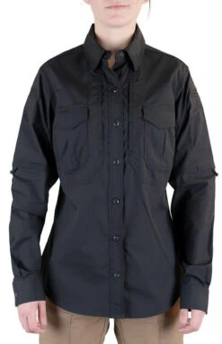 LA Police Gear Women's Long Sleeve Battle Rattle Stretch Field Shirt -Vanguard Uniforms la police gear womens long sleeve battle rattle stretch field shirt wlsbrfs 24987.1681493766