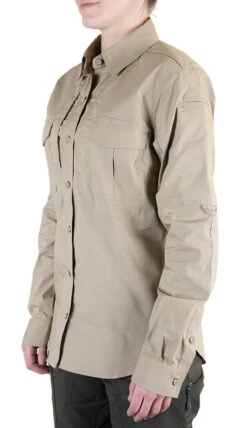 LA Police Gear Women's Long Sleeve Battle Rattle Stretch Field Shirt -Vanguard Uniforms la police gear womens long sleeve battle rattle stretch field shirt wlsbrfs 49068.1681355932