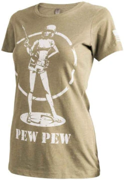 LA Police Gear Women's Pew Pew T-shirt 8 LA Police Gear Women's Pew Pew T-shirt -Vanguard Uniforms la police gear womens pew pew t shirt ts pew pew 41987.1599990387