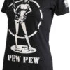 LA Police Gear Women's Pew Pew T-shirt 1 LA Police Gear Women's Pew Pew T-shirt -Vanguard Uniforms la police gear womens pew pew t shirt ts pew pew 58131.1599990567