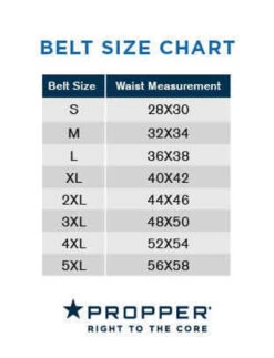 Propper 360 Belt With Gunmetal Buckle F5620 -Vanguard Uniforms propper 360 belt with gunmetal buckle f5620 73756.1641838265