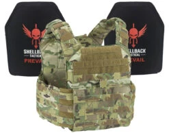 Shellback Tactical Banshee Active Shooter Kit With Level IV Plates -Vanguard Uniforms shellback tactical banshee active shooter kit with iv plates sbt banrif ask 22511.1601516607