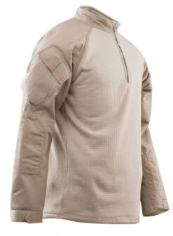 TRU-SPEC T.R.U. 1/4 Zip Winter Combat Shirt -Vanguard Uniforms tru spec 14 zip winter combat shirt wintercombat 64584.1613162310