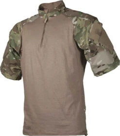 TRU-SPEC Men's Short Sleeve 1/4 Zip Combat Shirt -Vanguard Uniforms tru spec tru ss 14 zip combat shirt ss cs 03201.1612795606