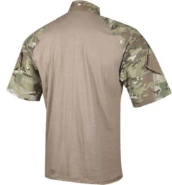 TRU-SPEC Men's Short Sleeve 1/4 Zip Combat Shirt -Vanguard Uniforms tru spec tru ss 14 zip combat shirt ss cs 68764.1612795612