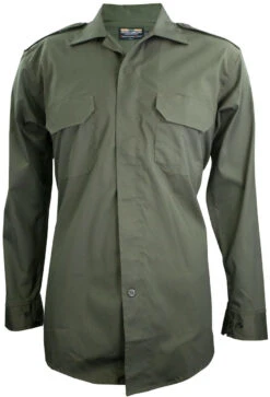 United Uniform Men's CDCR Class C Rip-Stop Long Sleeve Shirt