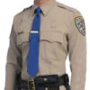 United Uniform Men's CHP Long Sleeve Banded Collar -Vanguard Uniforms united uniform mens chp long sleeve banded collar um11806 78833.1599990676