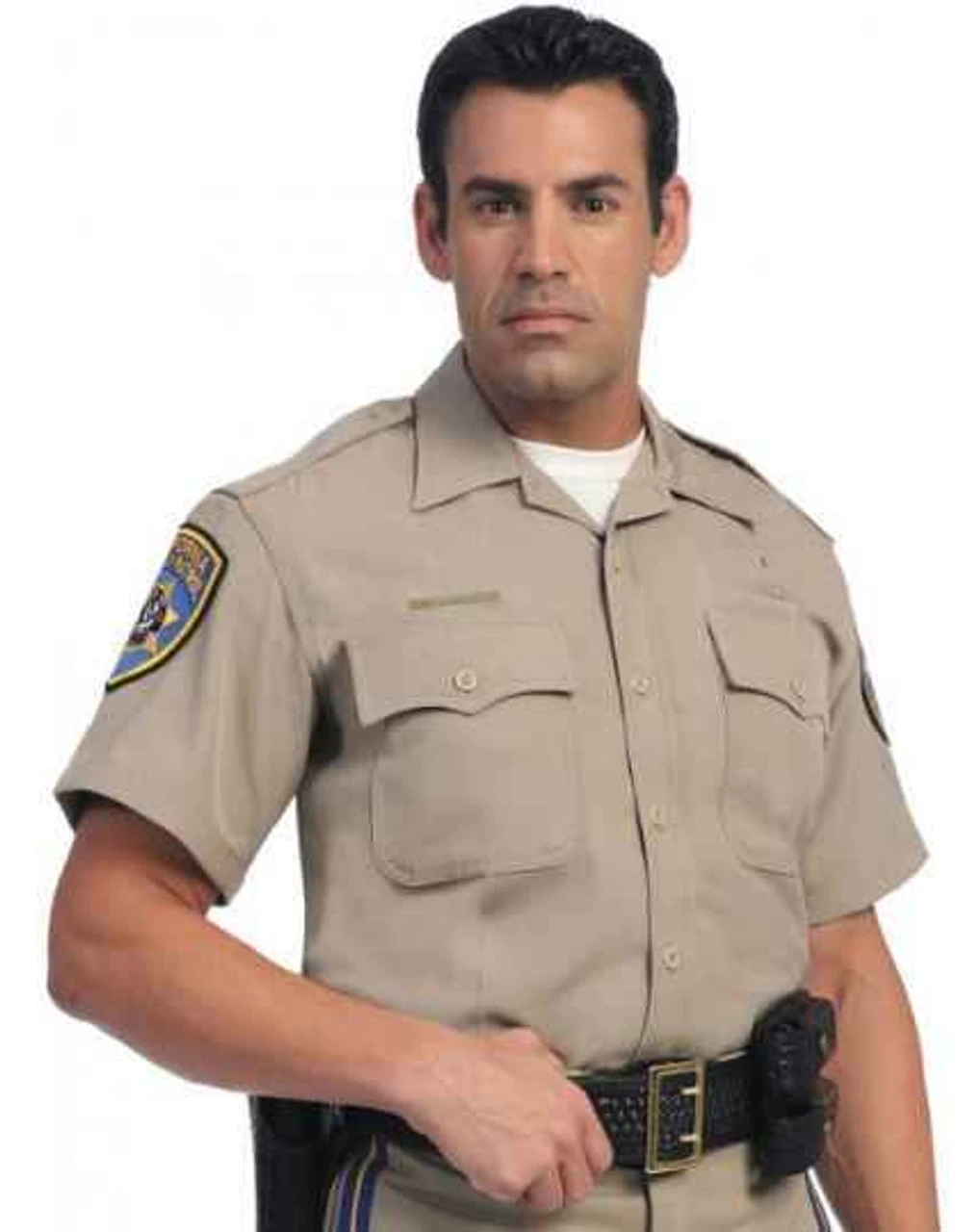 United Uniform Men's CHP Short Sleeve Sport Collar 3 United Uniform Men's CHP Short Sleeve Sport Collar