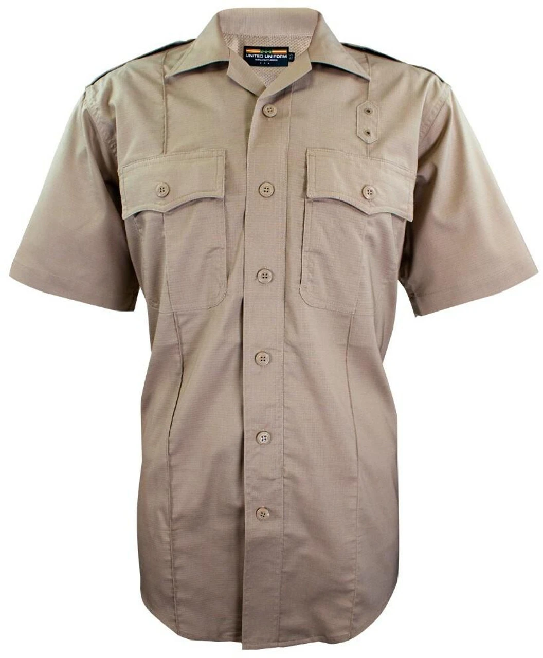 United Uniform Men's LASD Advanced Patrol Short Sleeve Uniform Shirt 3 United Uniform Men's LASD Advanced Patrol Short Sleeve Uniform Shirt