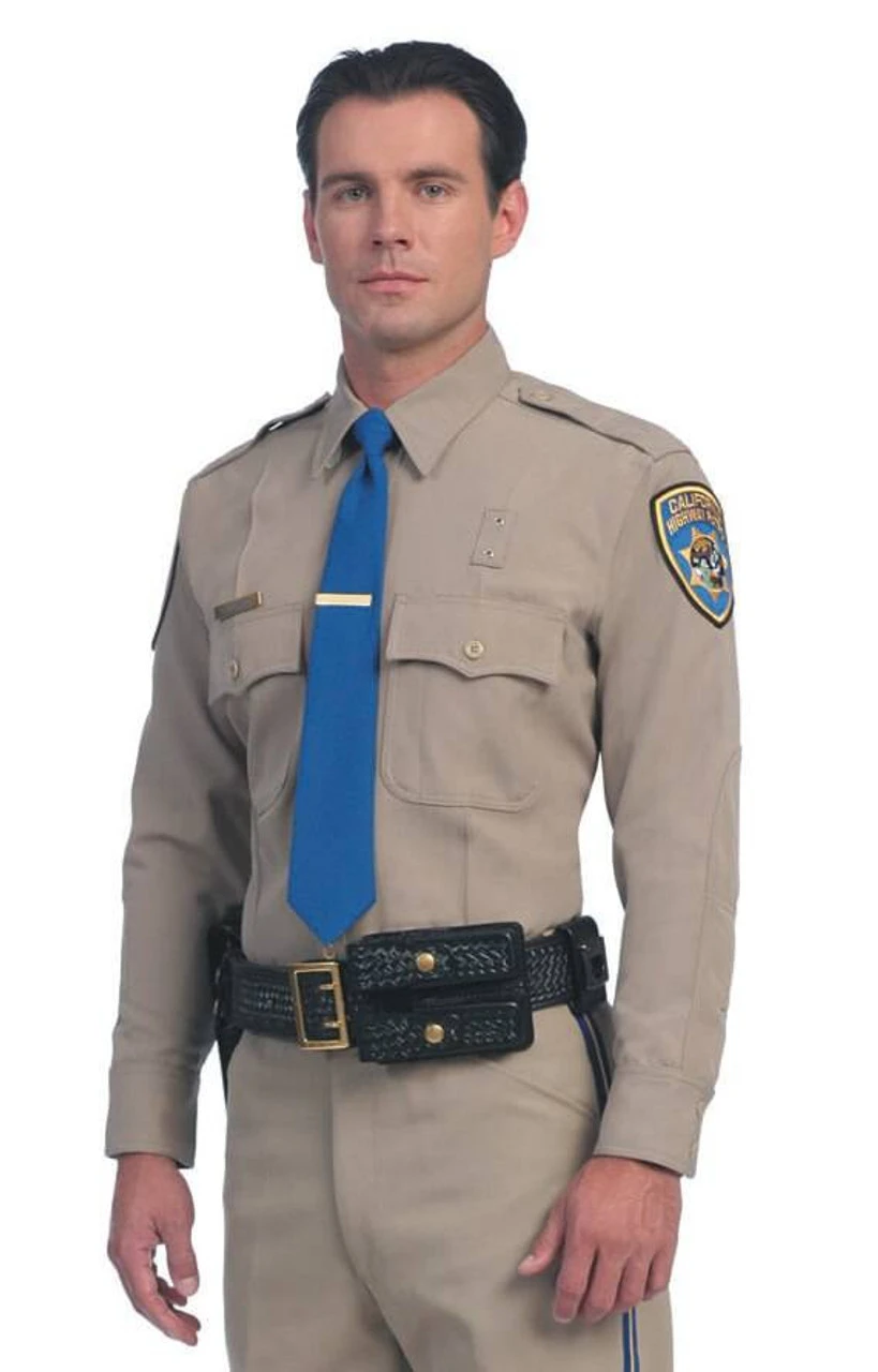 United Uniforms CHP Poly/Wool Long Sleeve Shirt 3 United Uniforms CHP Poly/Wool Long Sleeve Shirt